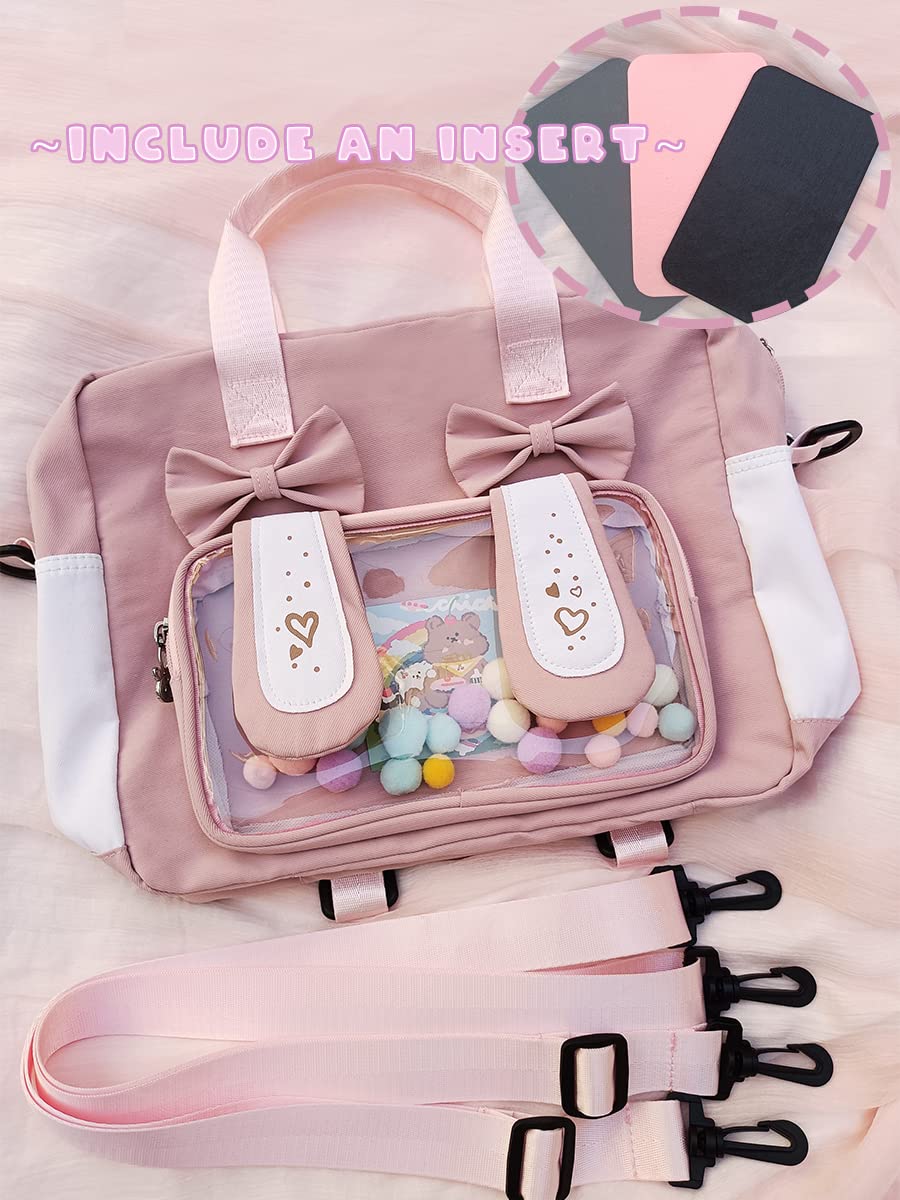 Cute Japanese Ita Bag - Kawaii 3-Way Anime Purse for JK Uniform Cosplay | Perfect for Anime Conventions, School Fashion & Collectors