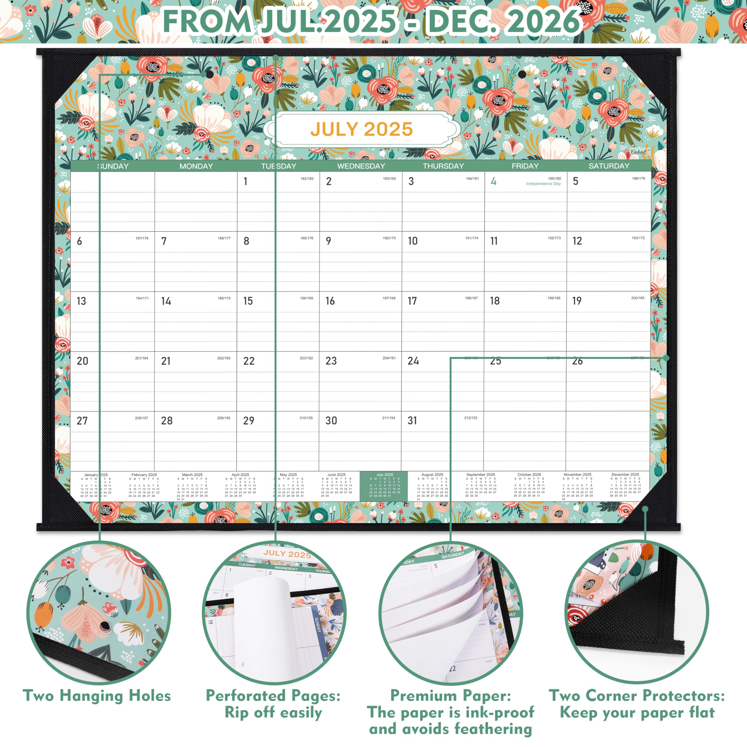 2025-2026 Large Desk Calendar | 22