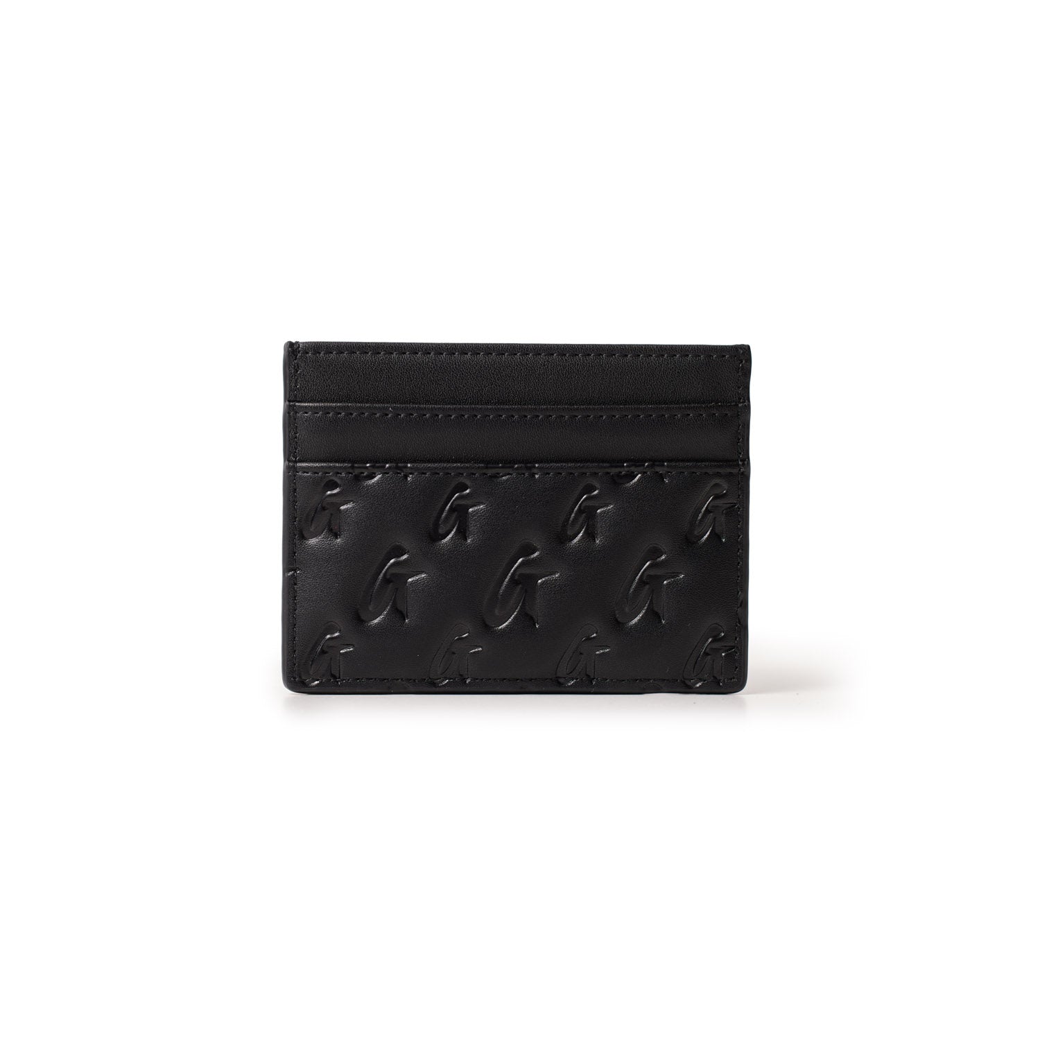 Luxury Monogram Gunmetal Black Card Holder - Slim RFID Blocking Wallet for Men & Women | Perfect for Travel, Business & Everyday Use