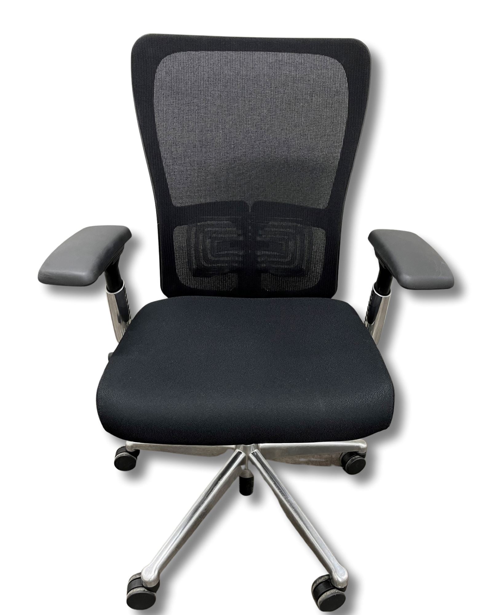 Haworth Zody Ergonomic Office Chair - Used High-Quality Mesh Back Executive Chair for Home & Office Workspace - Comfortable Adjustable Lumbar Support Task Chair for Long Hours Sitting