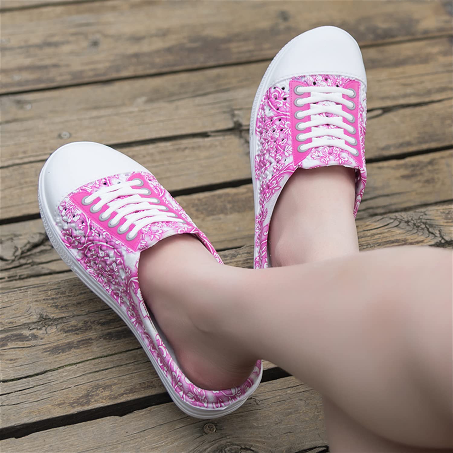 **Women's Garden Clogs - Breathable Water Shoes for Beach, Bathing, Walking & Travel - Comfortable Slip-On Slippers for Home, Pool & Outdoor Activities**