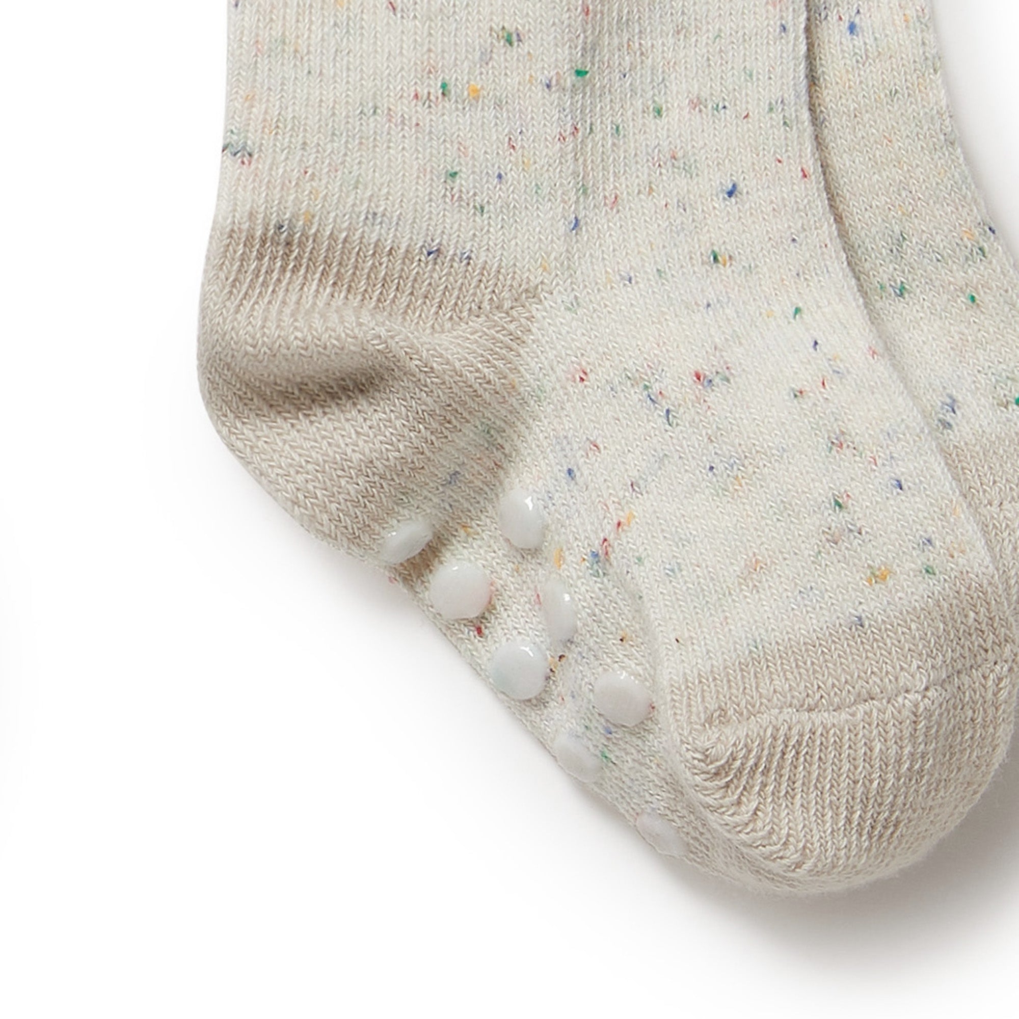 3 Pack Baby Socks - Soft Cotton Non-Slip Infant Socks for Boys & Girls (0-24 Months) - Perfect for Crawling, Playtime & Everyday Wear