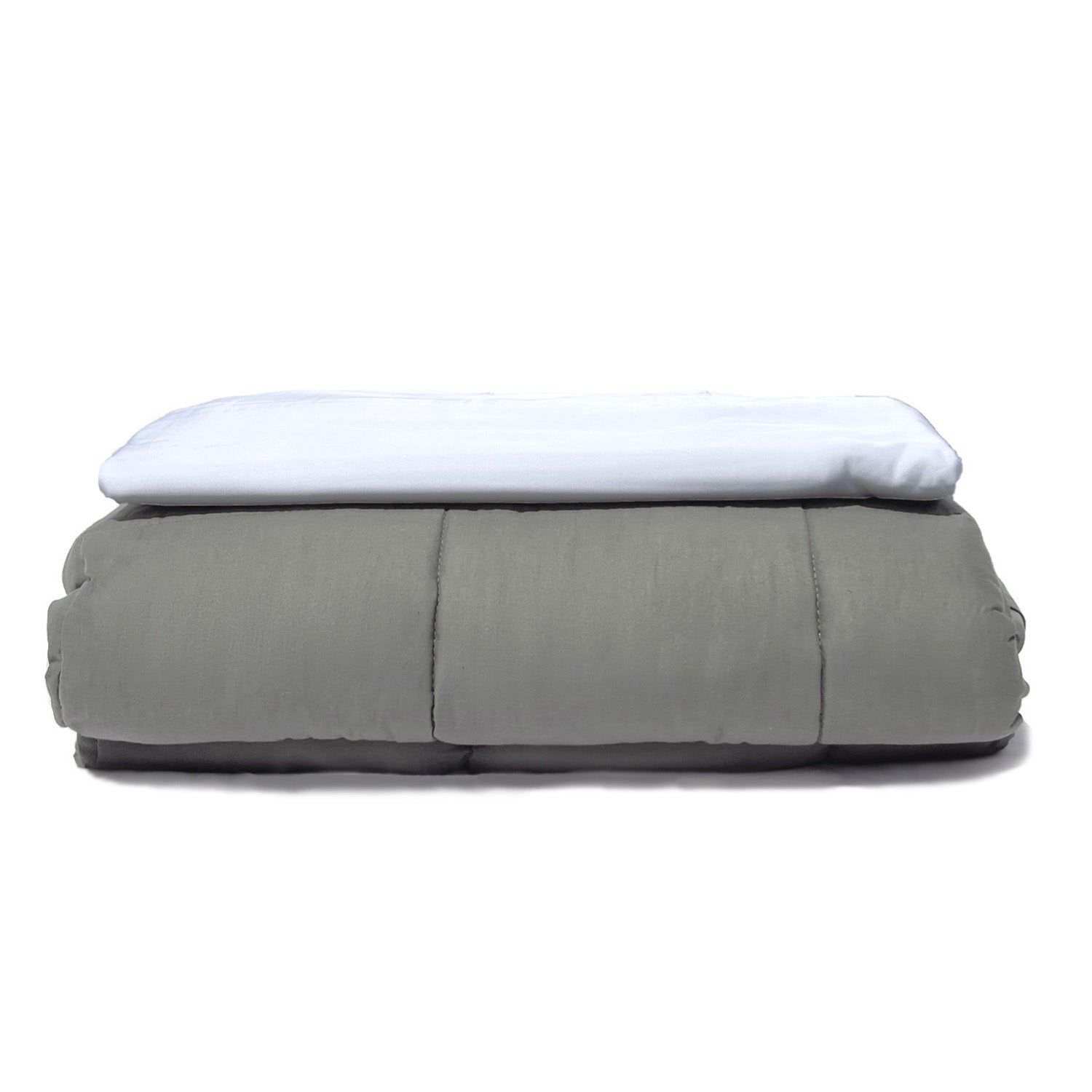 Premium Bamboo Duvet Cover for Weighted Blanket - Soft, Breathable & Hypoallergenic - Perfect for Hot Sleepers & All-Season Comfort - Queen/King Size Bedding Set
