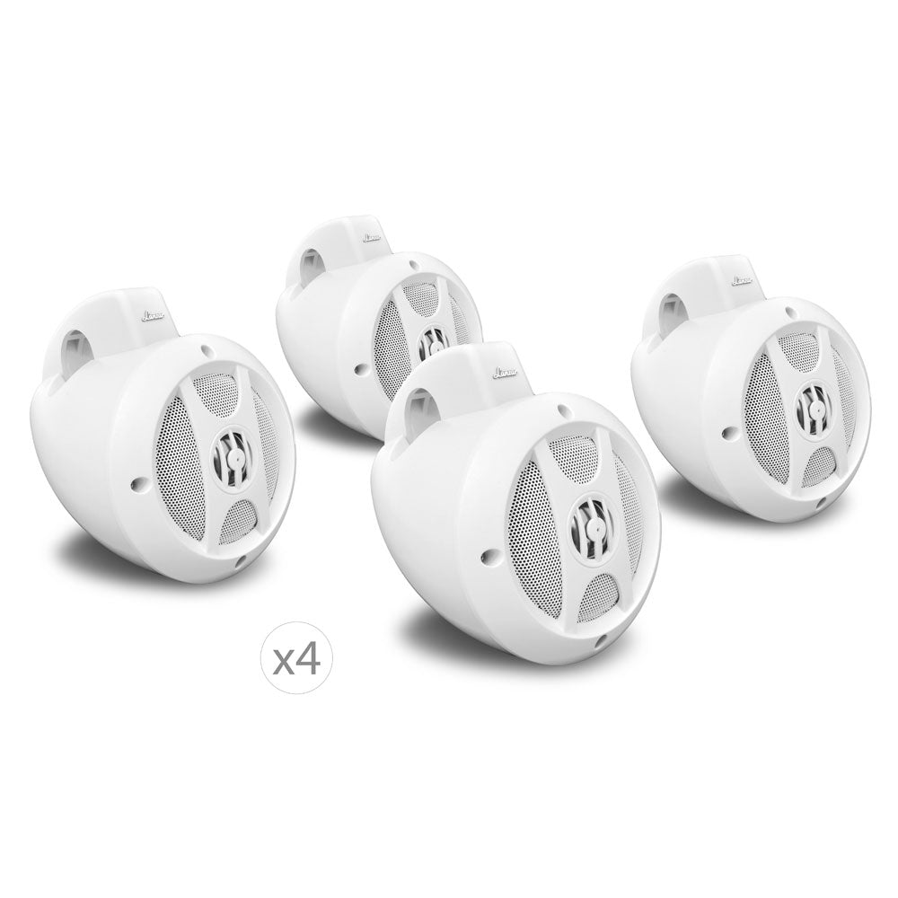 Waterproof ATV Speaker System - Bluetooth 5.0, 40W Loud Stereo Sound, Handlebar Mount for Off-Road Adventures, Camping & Outdoor Parties