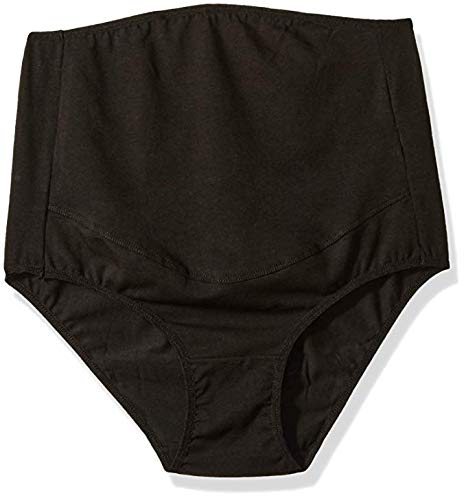Soft Cotton Maternity Underwear for Women - Adjustable High Cut Briefs (4-Pack) | Comfortable Pregnancy Panties for Everyday Wear & Postpartum Recovery