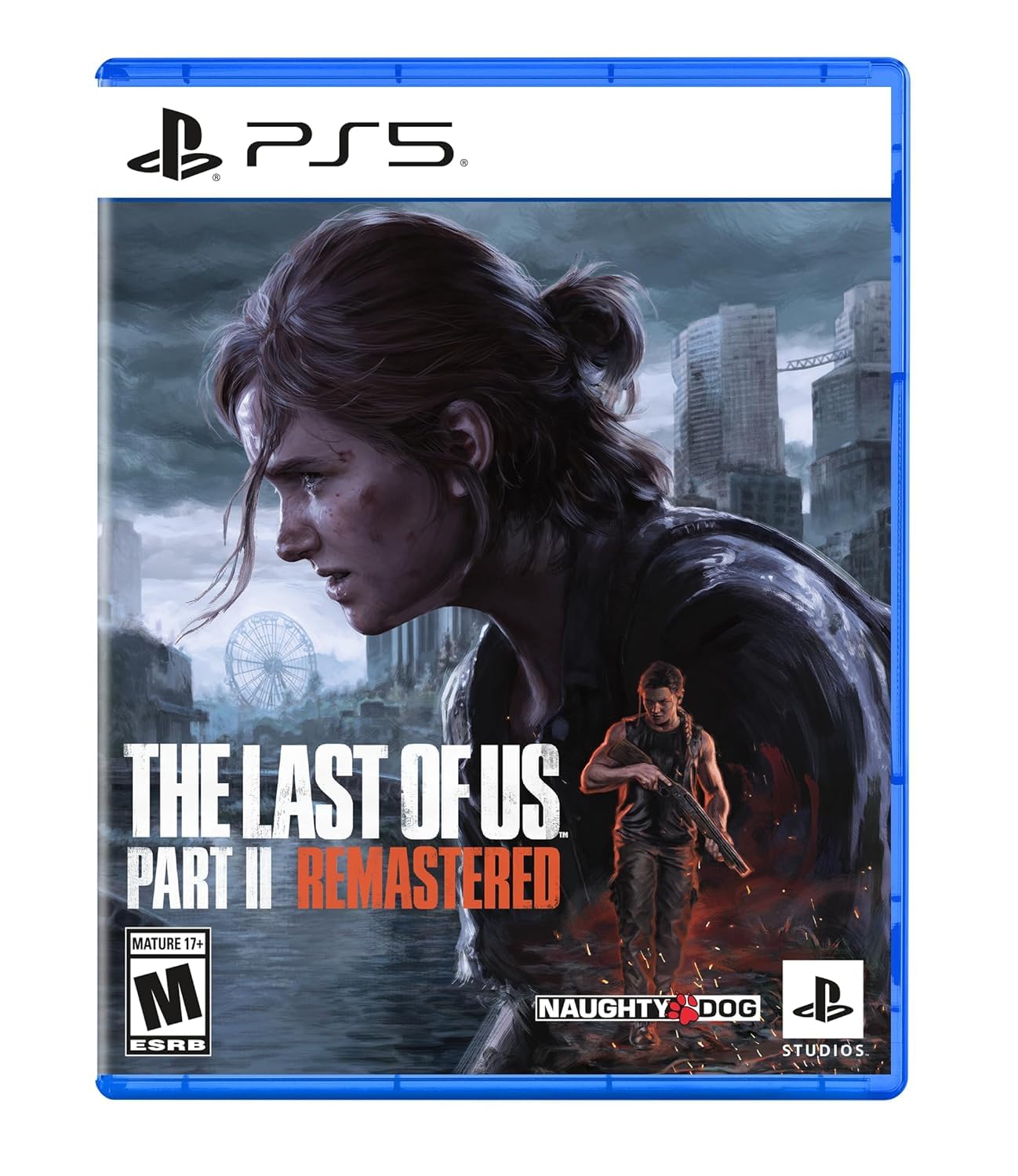 The Last of Us Part II Remastered for PS5 - Enhanced Edition with 4K HDR & 60FPS | Post-Apocalyptic Action Adventure Game | Perfect for Fans of Survival Horror & Story-Driven Gaming