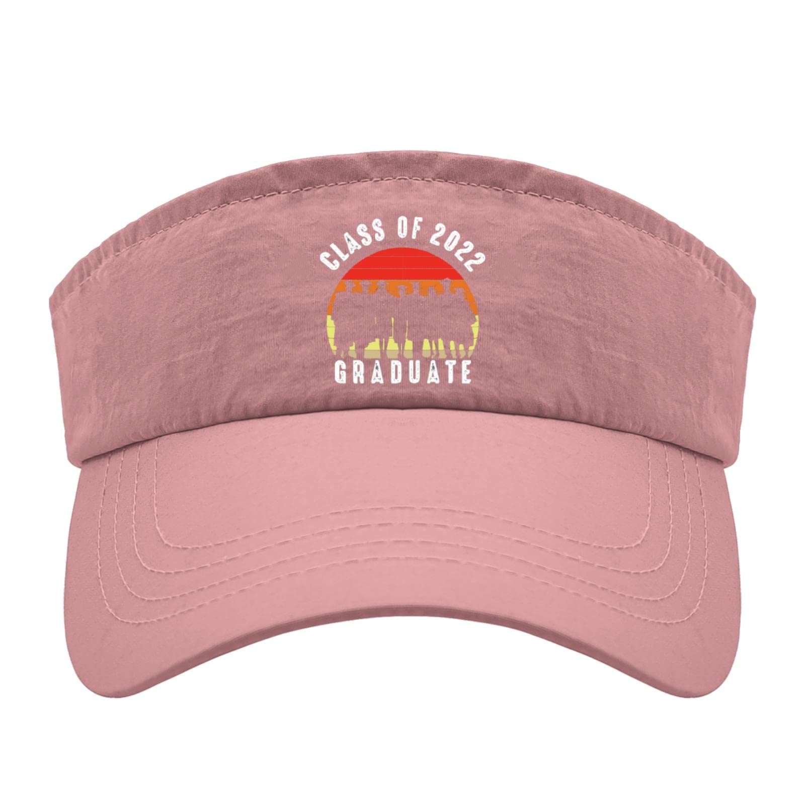 2022 Graduation Visor Hats for Women & Teens - Stylish Sun Visor Golf Caps for Sports & Outdoor Activities | Perfect for Graduation, Golfing, Running, Beach & Summer Fashion