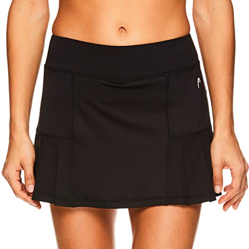 Black Spike Skort