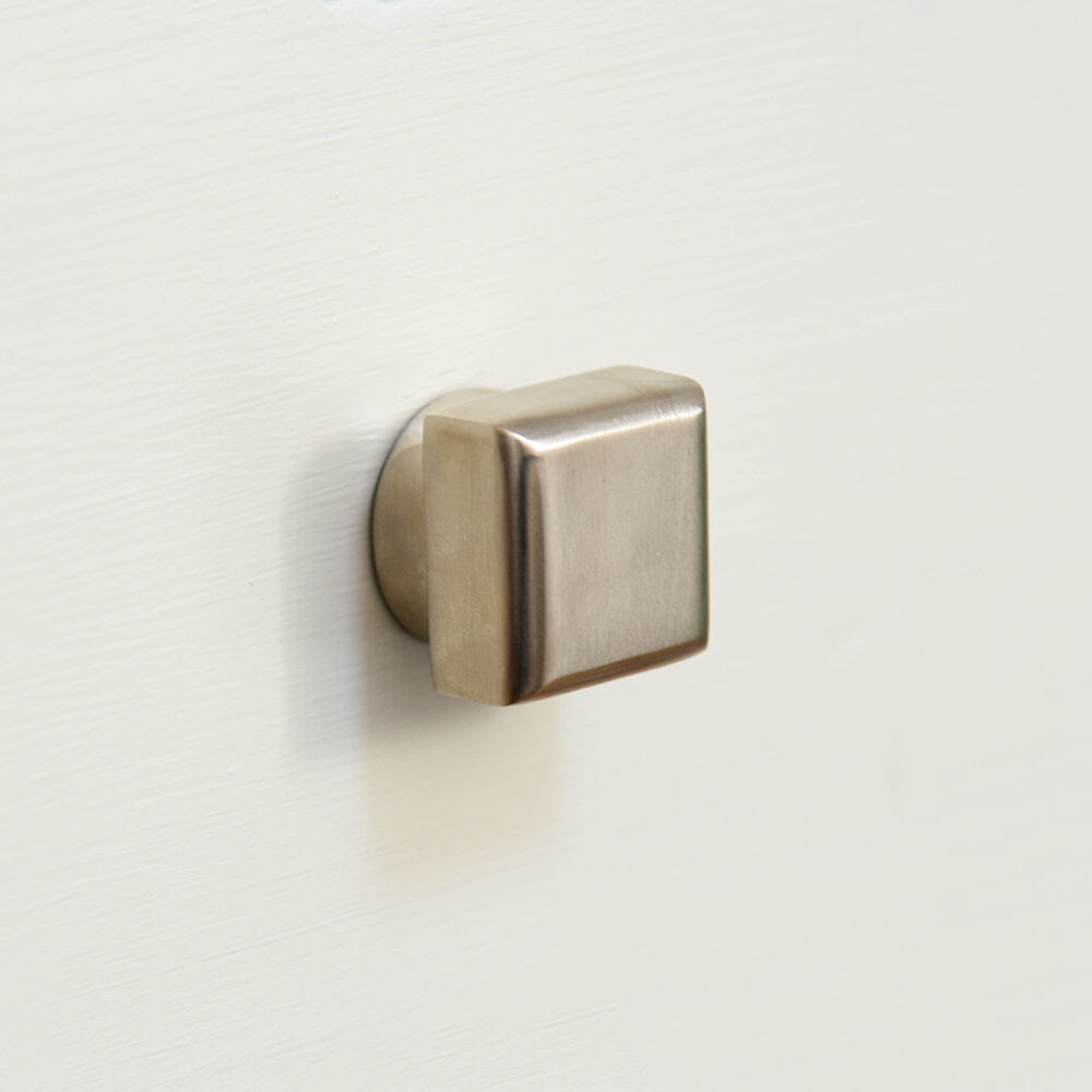 Satin Nickel Cabinet Knobs - Elegant Drawer Pulls for Bedroom, Kitchen & Bathroom - 10 Pack - Perfect for Home Decor & Furniture Upgrade