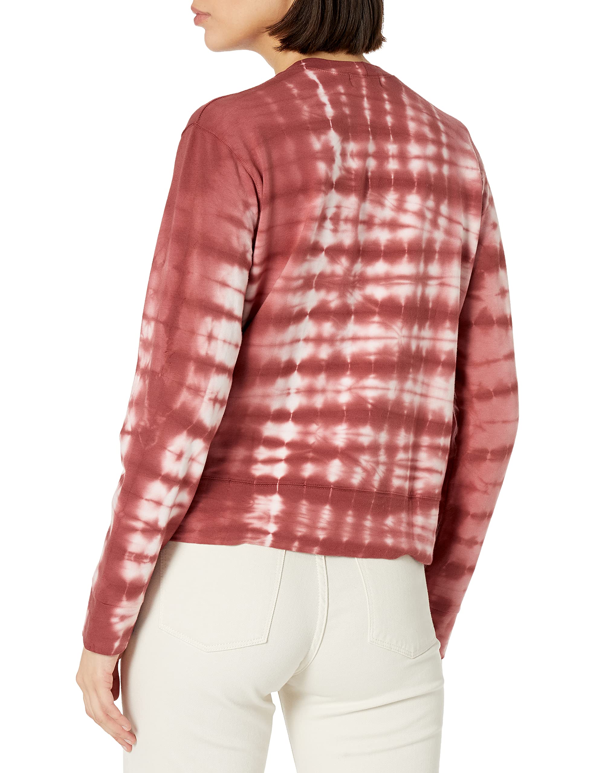 Monrow Women's Casual Fleece Pullover Sweatshirt - Soft Cozy Loungewear for Fall & Winter - Perfect for Home, Travel, and Outdoor Activities