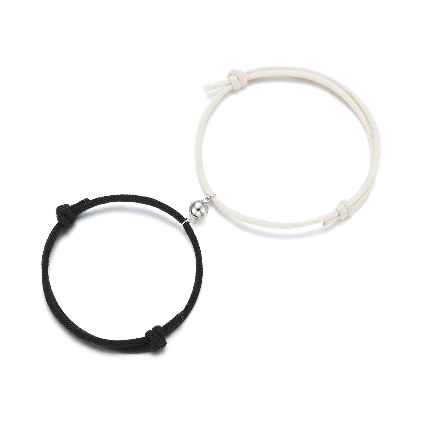 Tarsus Couples Bracelets - Matching Love Bracelets for Couples, His & Hers Relationship Jewelry for Boyfriend, Girlfriend, BFF - Perfect for Anniversaries, Valentine's Day & Romantic Gifts