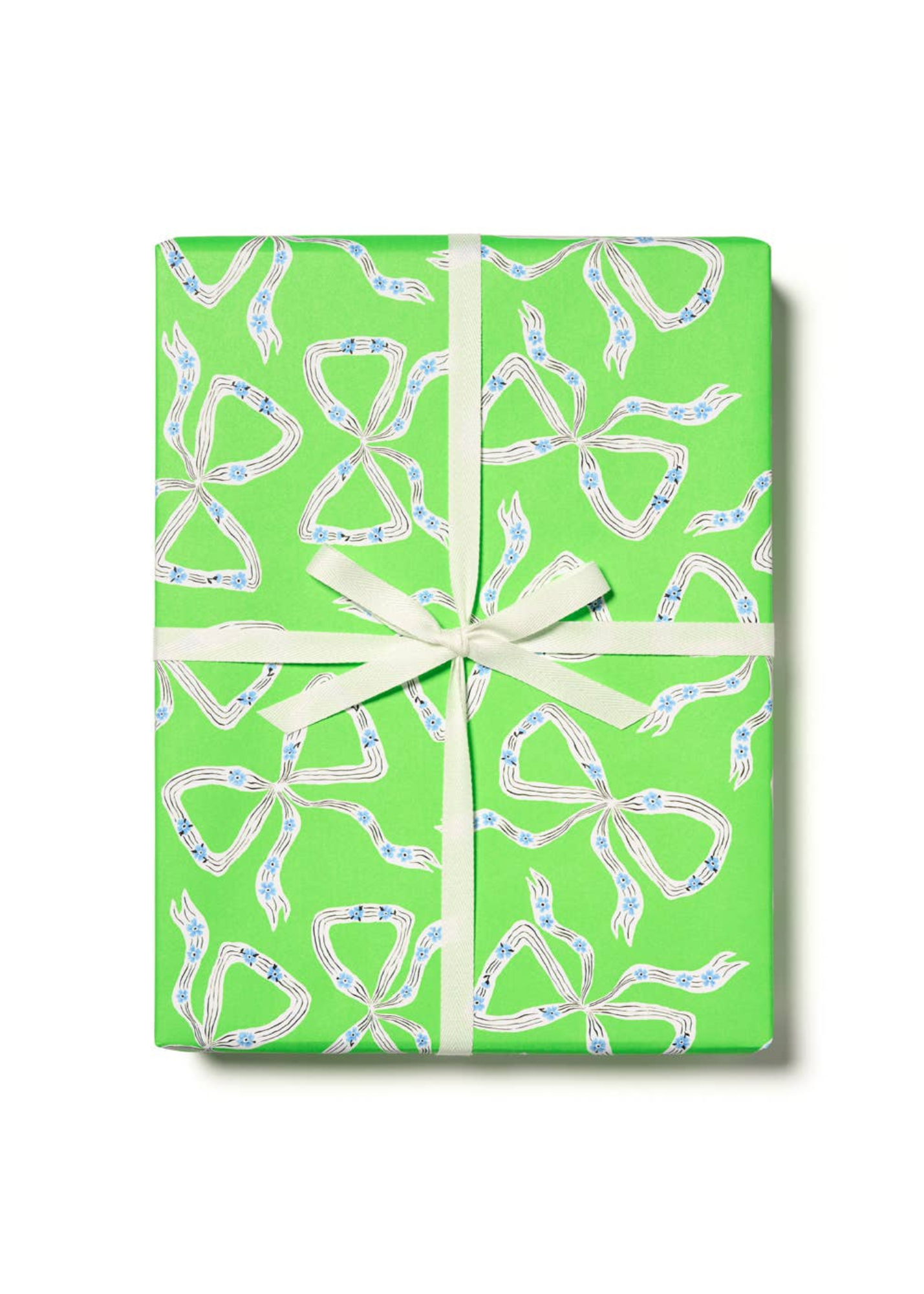 Premium Satin Ribbon Bow Rolled Gift Wrap - Elegant Present Wrapping for Birthdays, Weddings & Holidays