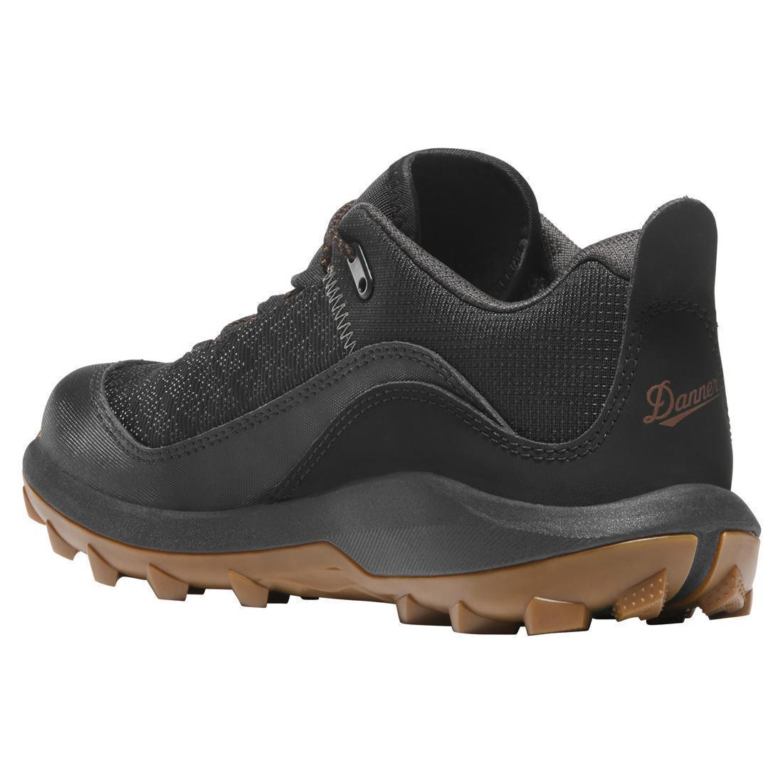 N45 Low Women's Shoes - Comfortable Casual Sneakers in Jet Black | Perfect for Walking, Running & Everyday Wear