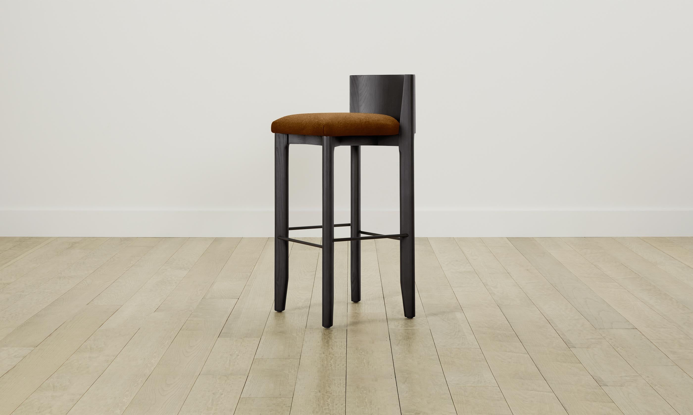 Premium Mohair Brown Sugar Bar & Counter Stool - The Delancey - Modern Kitchen & Dining Room Seating for Home Bars, Breakfast Nooks & Entertainment Areas