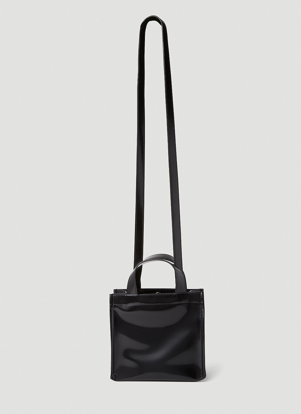 Acne Studios Men's Logo Shopper Mini Tote Bag - Stylish & Compact Crossbody Bag for Work, Travel & Everyday Use