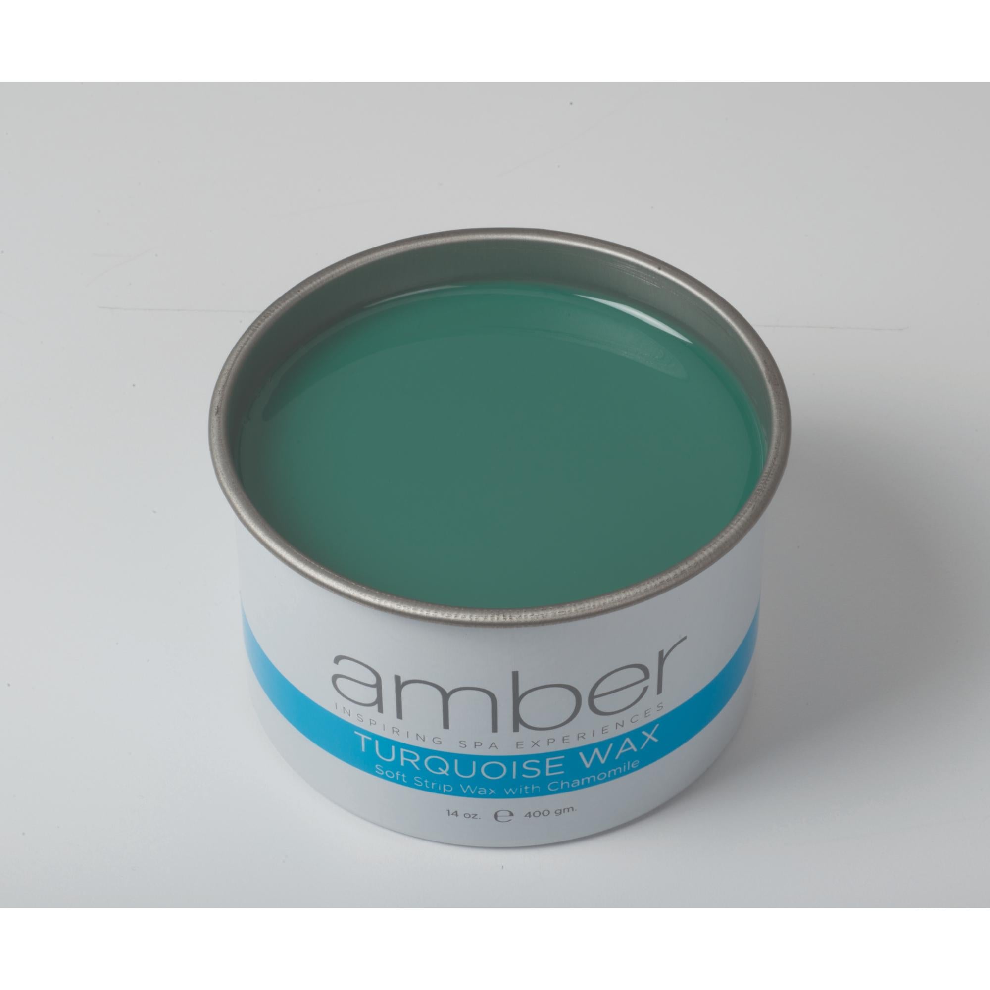 Natural Amber Soft Wax for Candle Making - Premium Turquoise Color, DIY Home Decor & Aromatherapy - Perfect for Relaxation, Gifts & Spa Nights