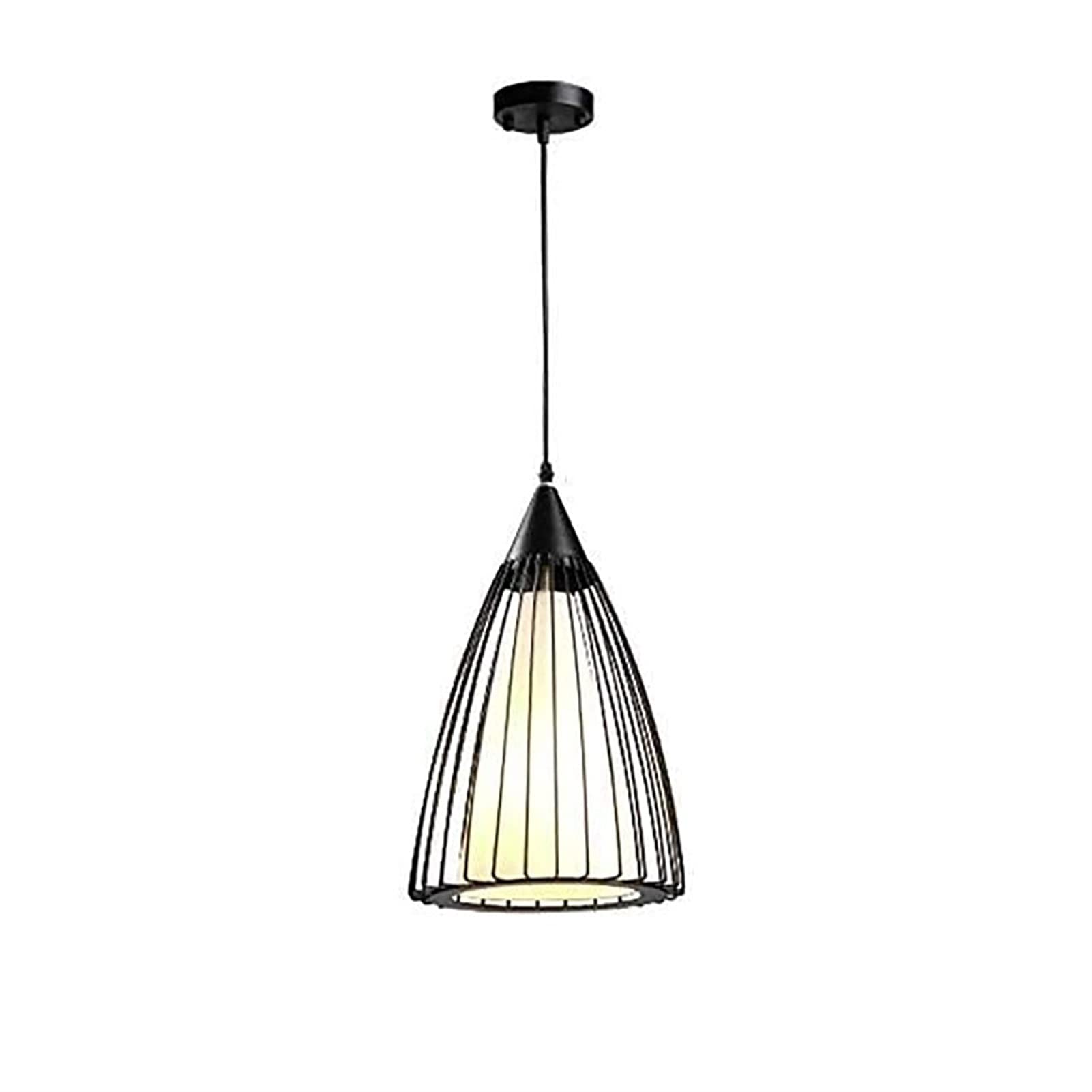 YXLMAONY Vintage American Foyer Chandelier - Single Head Pendant Light with E27 Base, Retro Hanging Lamp for Restaurant, Bedroom, Porch & Hotel Decoration | Perfect for Dining Room Ambiance & Entryway Lighting