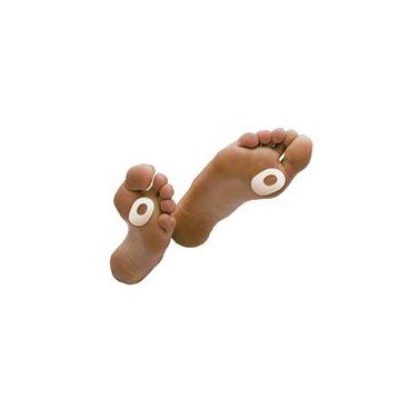 Dr. Jills Felt Oval-shaped Callus Pads 1/8 Inch Thick (20 Pads) - Soft Foot Cushions for Corns, Bunions & Callus Relief - Perfect for Diabetic Foot Care & Comfortable Walking