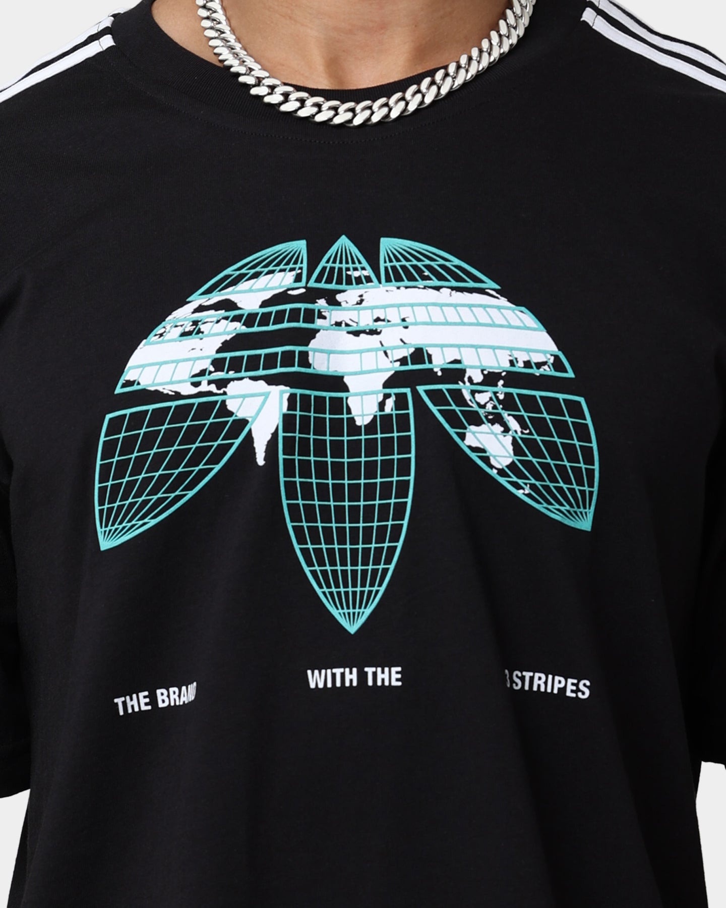 Adidas Graphics United T-Shirt for Men - Black Cotton Short Sleeve Tee | Casual Wear, Street Style & Gym Outfit