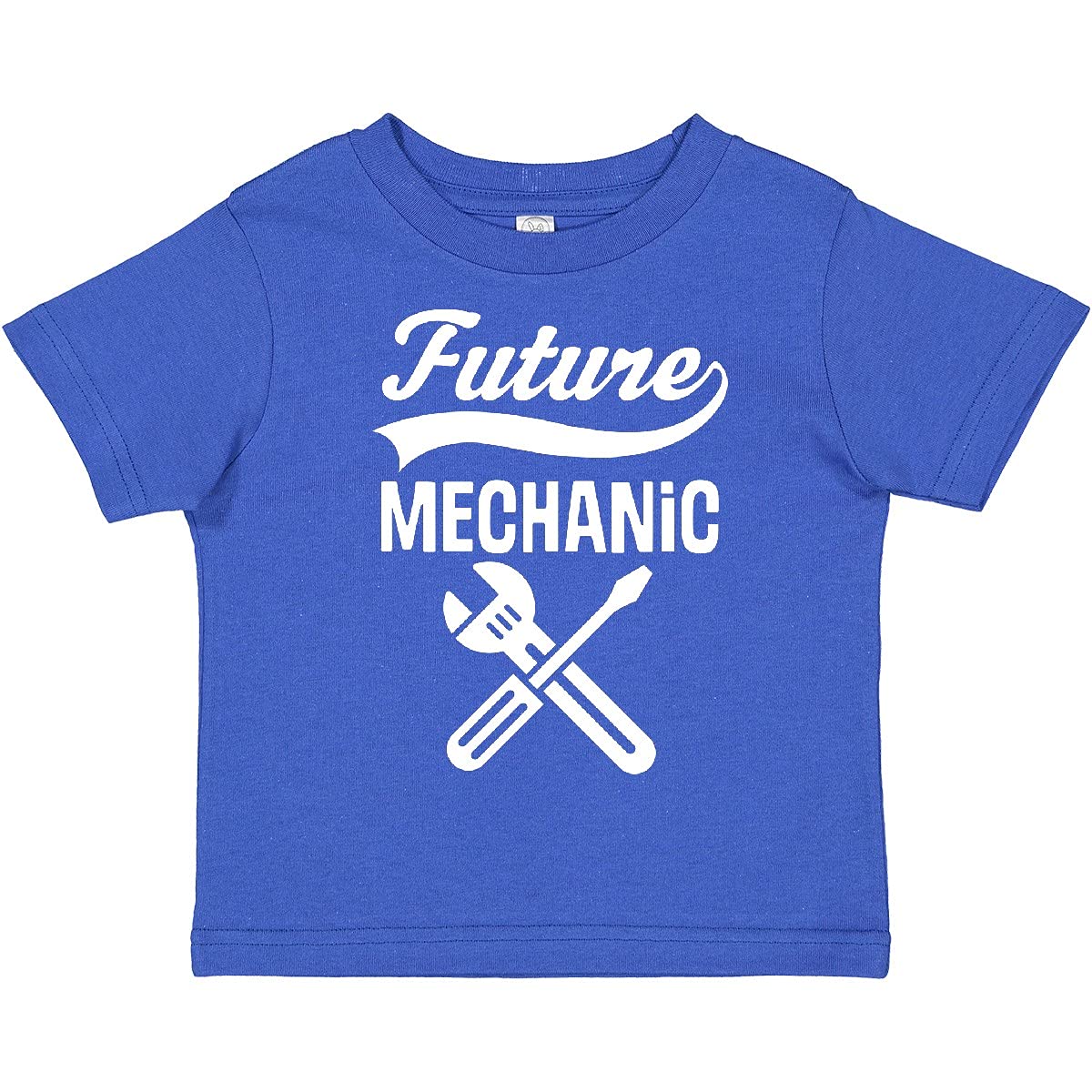 Inktastic Future Mechanic Tools Toddler T-Shirt - Cute Kids Workwear for Aspiring Engineers & DIY Projects | Perfect for Playtime, Career Day & STEM Activities