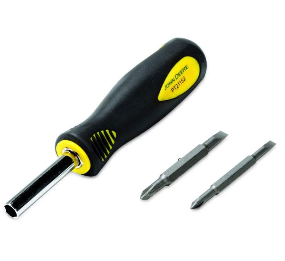 John Deere TY26693 Heavy Duty Hand Tool - Durable Gardening & Landscaping Tool for Digging, Planting & Weeding | Perfect for Farmers, Gardeners & DIY Enthusiasts