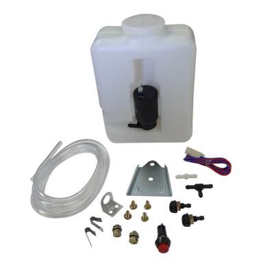 Universal Windshield Washer Bottle Kit - Head044 Replacement for Car, Truck, SUV - Easy Installation & Leak-Proof Design (Perfect for Road Trips & Winter Driving)