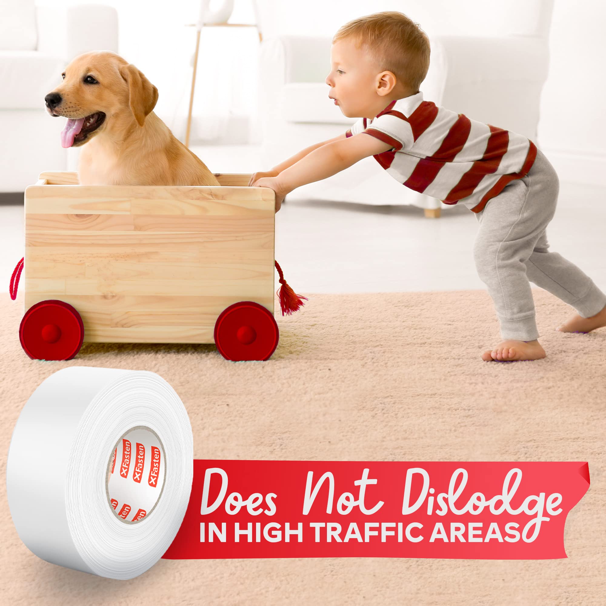 XFasten Double Sided Carpet Tape 3