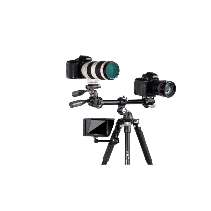 VEO 3T+ 264AP Lightweight Aluminum Travel Tripod for DSLR Cameras - Perfect for Photography, Hiking & Outdoor Adventures