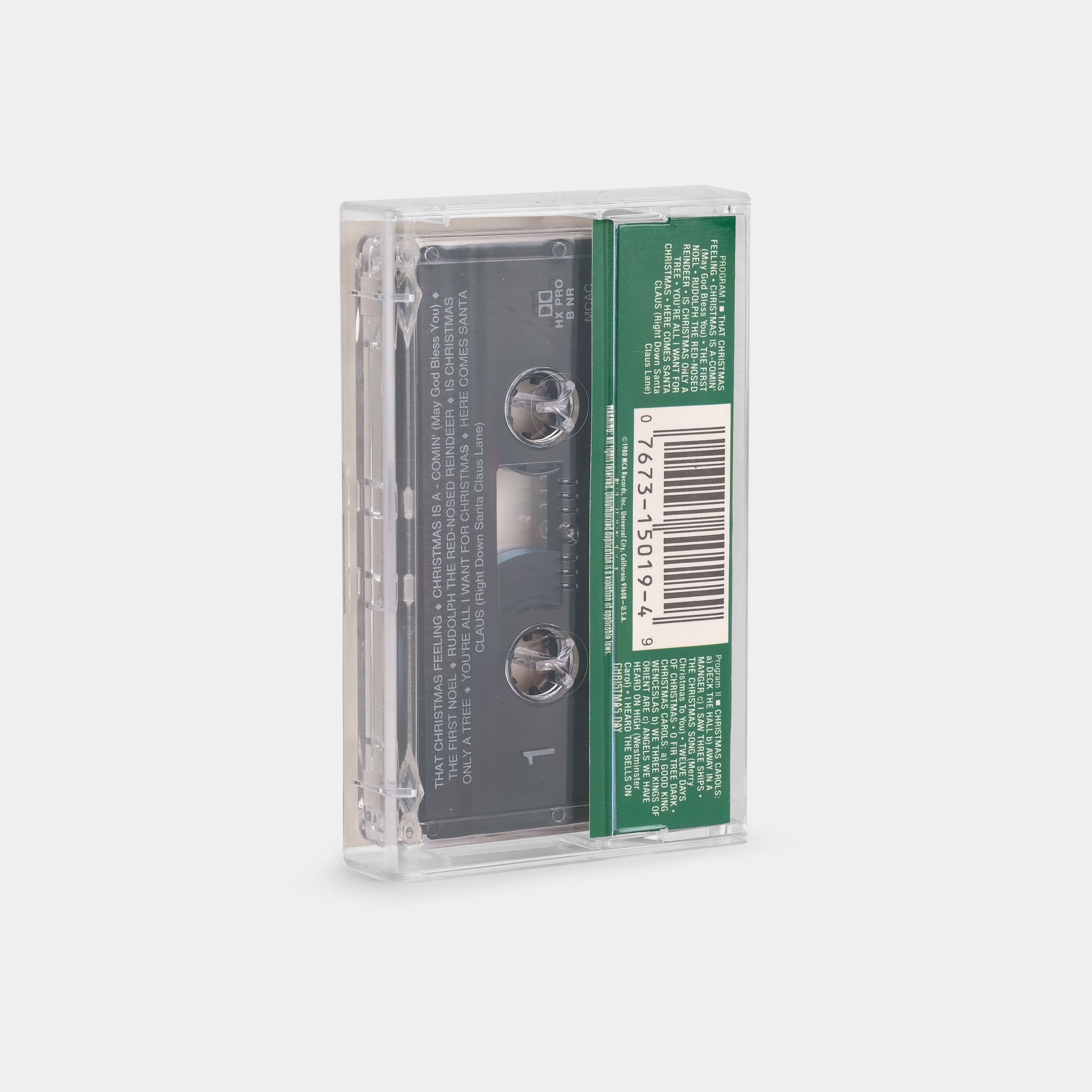Bing Crosby That Christmas Feeling Cassette Tape - Vintage Holiday Music for Festive Gatherings & Cozy Winter Nights