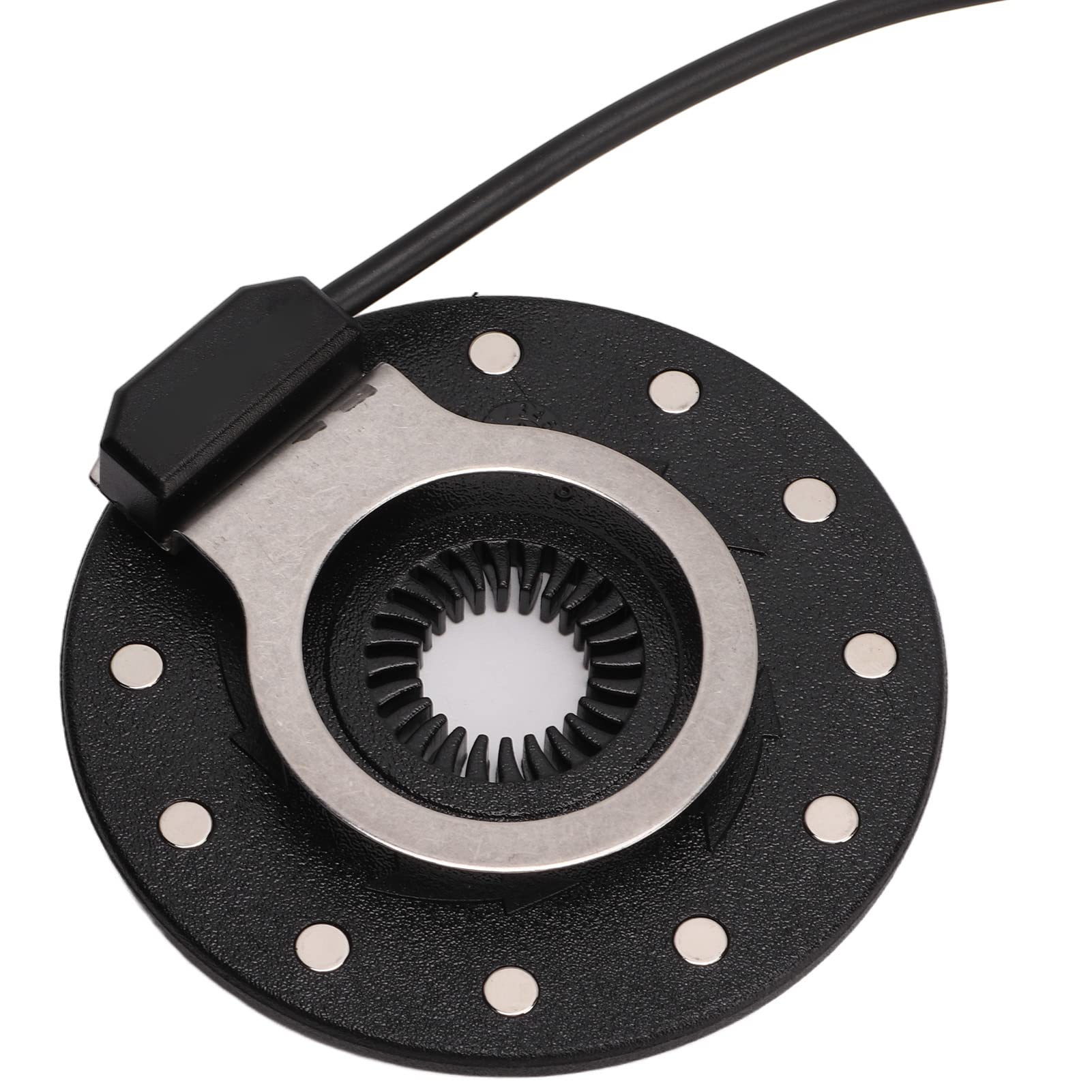 12 Magnets Dual Hall Sensor Electric Bike Pedal Assist - Small Hole Size for E-Bike Conversion Kits - Perfect for DIY Electric Bicycle Upgrades & Commuting