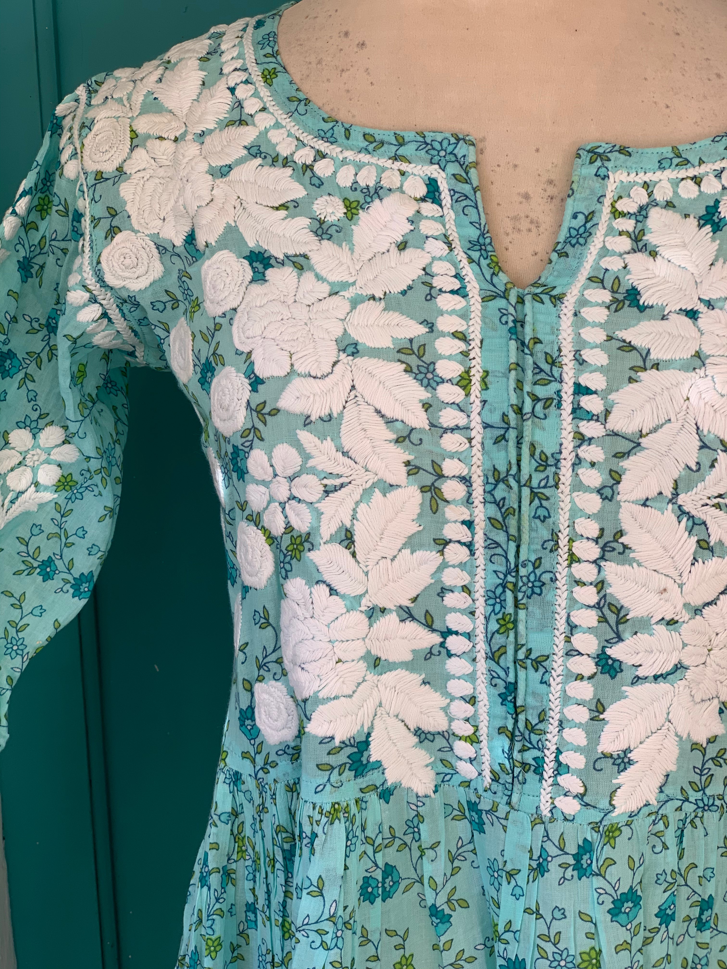 Tanit Ibiza Floral Dream Dress - Boho Chic Maxi Dress for Women | Perfect for Beach Vacations, Summer Parties & Festivals