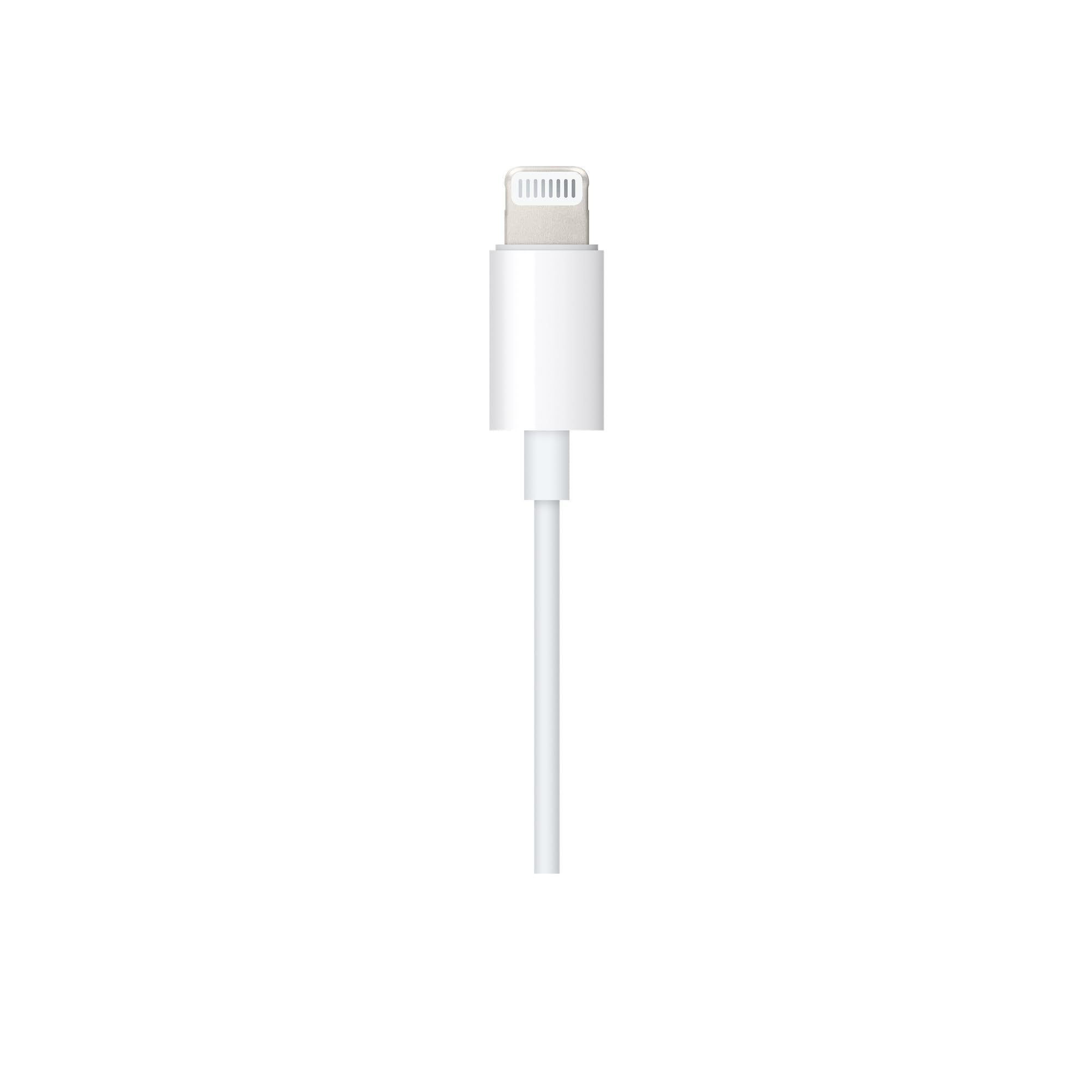 Apple Lightning to 3.5mm Headphone Jack Adapter Cable (1.2m/4ft) - White - Compatible with iPhone, iPad & iPod - for Car Audio, Home Stereo & Headphones