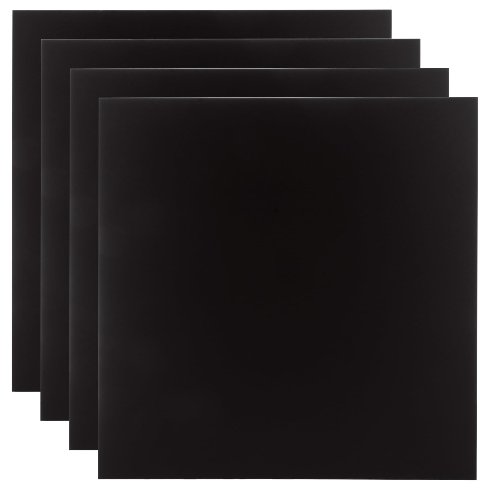 4PCS 12x12 Inch Anodized Aluminum Sheets (0.8mm/0.04