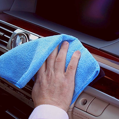 Shaxon Ultra Absorbent Microfiber Cleaning Cloths - 6 Pack, 12