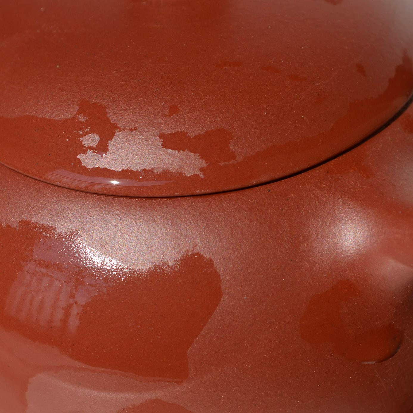 Premium 5oz Yixing Clay Teapot - Authentic Chinese Dahongpao Zisha Xishi Style for Gongfu Tea Ceremony | Perfect for Loose Leaf Tea Brewing, Tea Parties & Meditation Rituals (S Red)