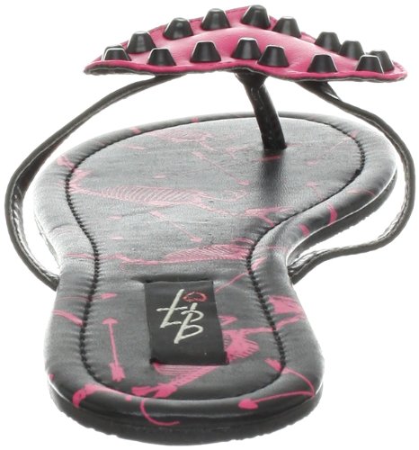 Iron Fist Women's Skellicorn Thong Sandals - Gothic Platform Flip Flops with Unique Skeleton Design for Summer, Beach, and Festival Outfits