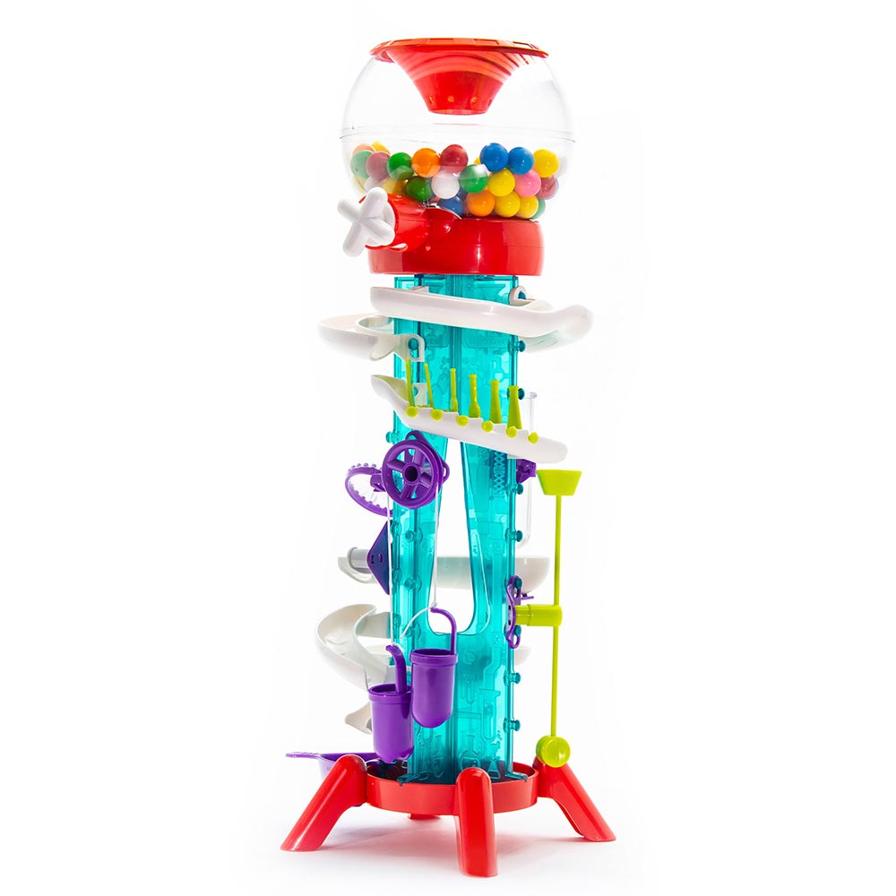 Super Stunts & Tricks 2L Gumball Machine Maker - Fun Candy Dispenser for Kids, Parties & Arcade Games (English/French)