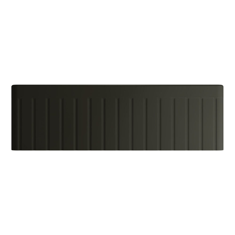 Fienza 68709 Benson Double Butler Sink in Matte Black - Premium Stainless Steel Kitchen Sink for Modern Farmhouse & Luxury Home Renovations (Perfect for Busy Kitchens & Entertaining Guests)