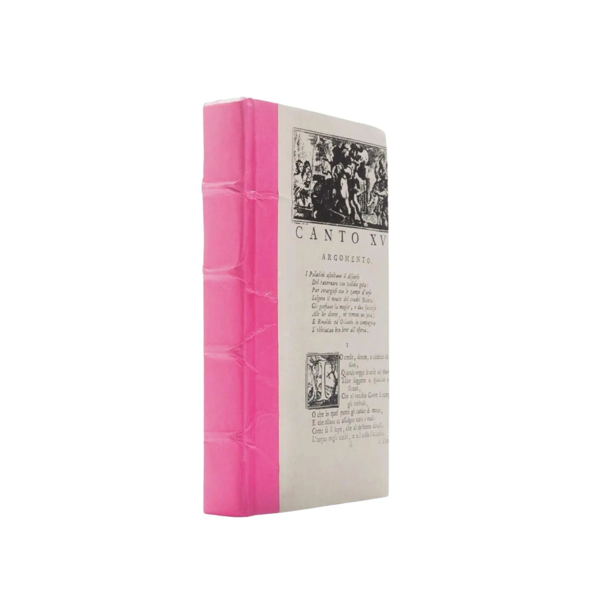 Fuchsia Pink Decorative Books - Stylish Home Decor for Bookshelves, Coffee Tables & Living Room Styling