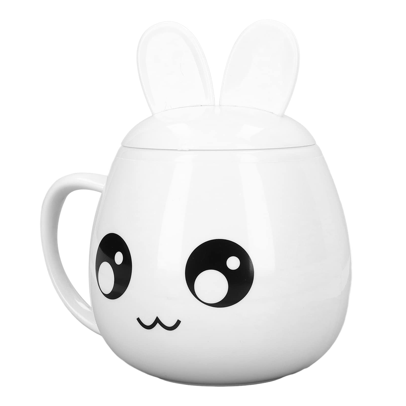 Electric Heated Mug - 16oz Stainless Steel Travel Coffee Cup with Large Mouth & Eye Design - Keeps Water, Coffee, Tea Hot for Home, Office & Outdoor Use
