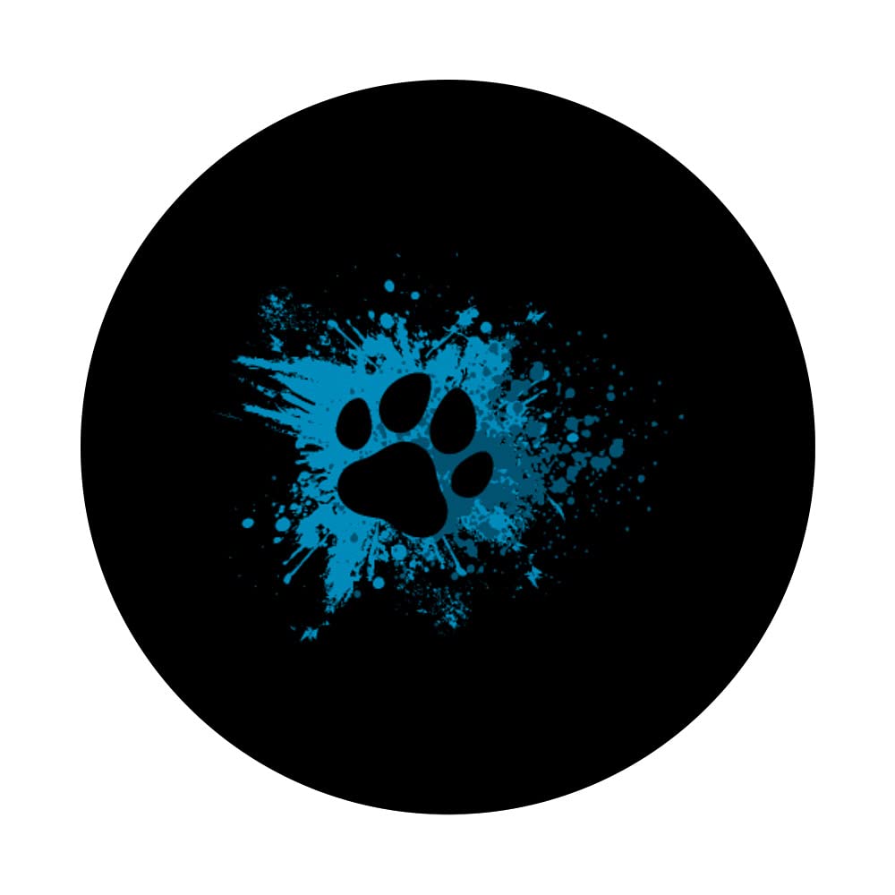 Dog Paw Print PopSockets Swappable PopGrip - Cute Dog Lover Gift for Pet Owners - Perfect for Phones, Tablets & Dog Walking Accessories