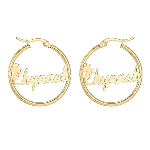 Hoop Queen Gold