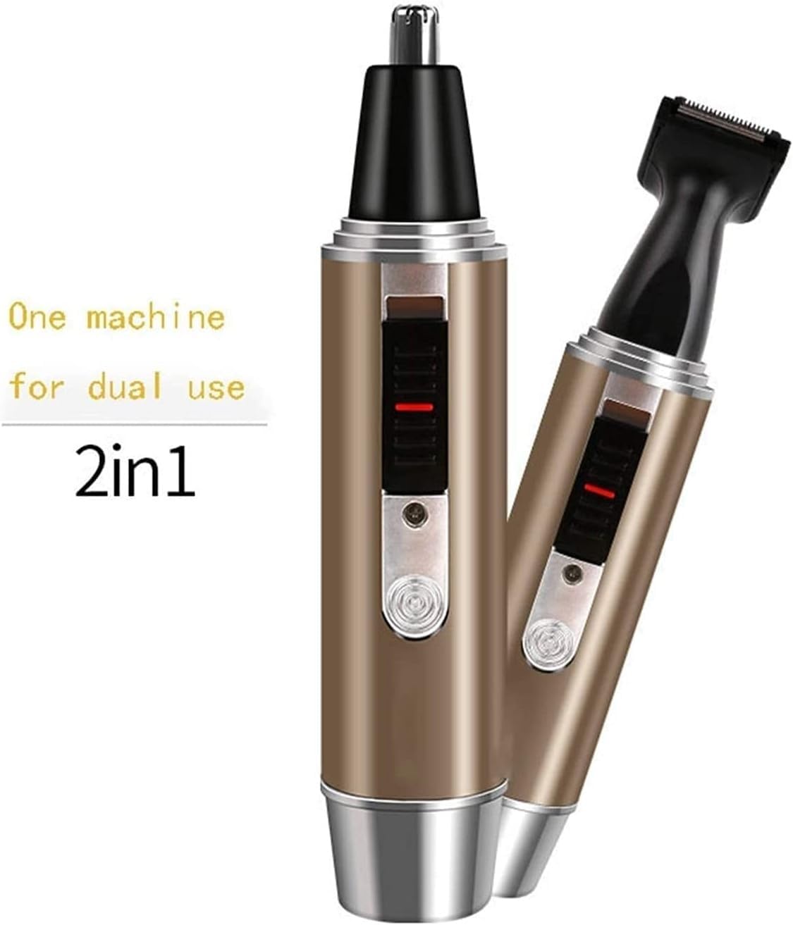 Best USB Rechargeable Ear & Nose Hair Trimmer for Men & Women - Waterproof Dual Edge Blades for Easy Cleaning - Professional Grooming Tool for Eyebrows, Beards & Body Hair - Perfect for Travel, Home & Salon Use