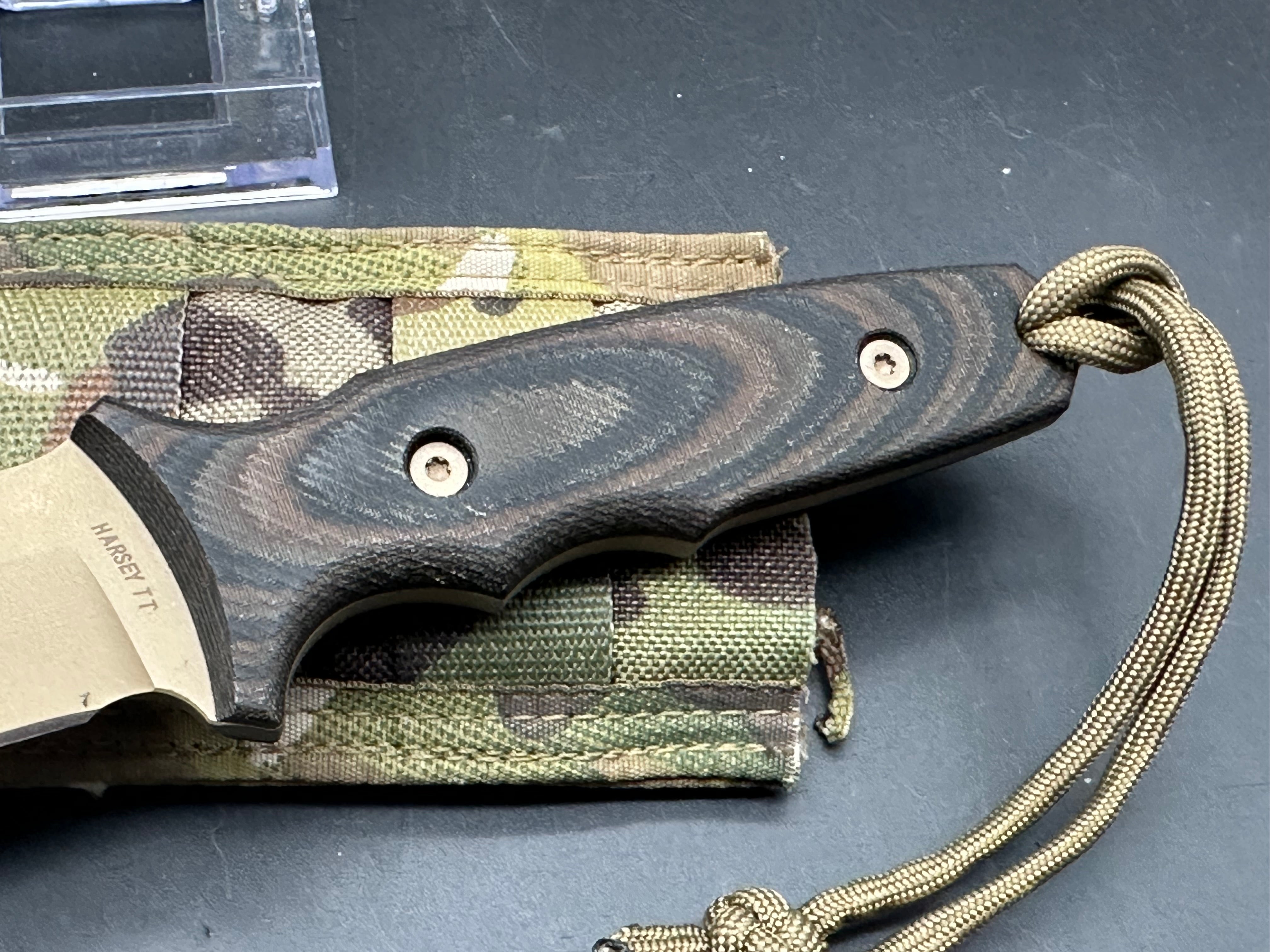 Spartan Blades Harsey TT Fixed Blade Knife 4.5