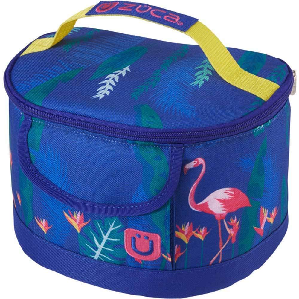 ZUCA Flamingo Sport Insert Bag with Pink Frame - Includes Gift Lunchbox & Seat Cushion | Perfect for Gym, School & Travel Accessories
