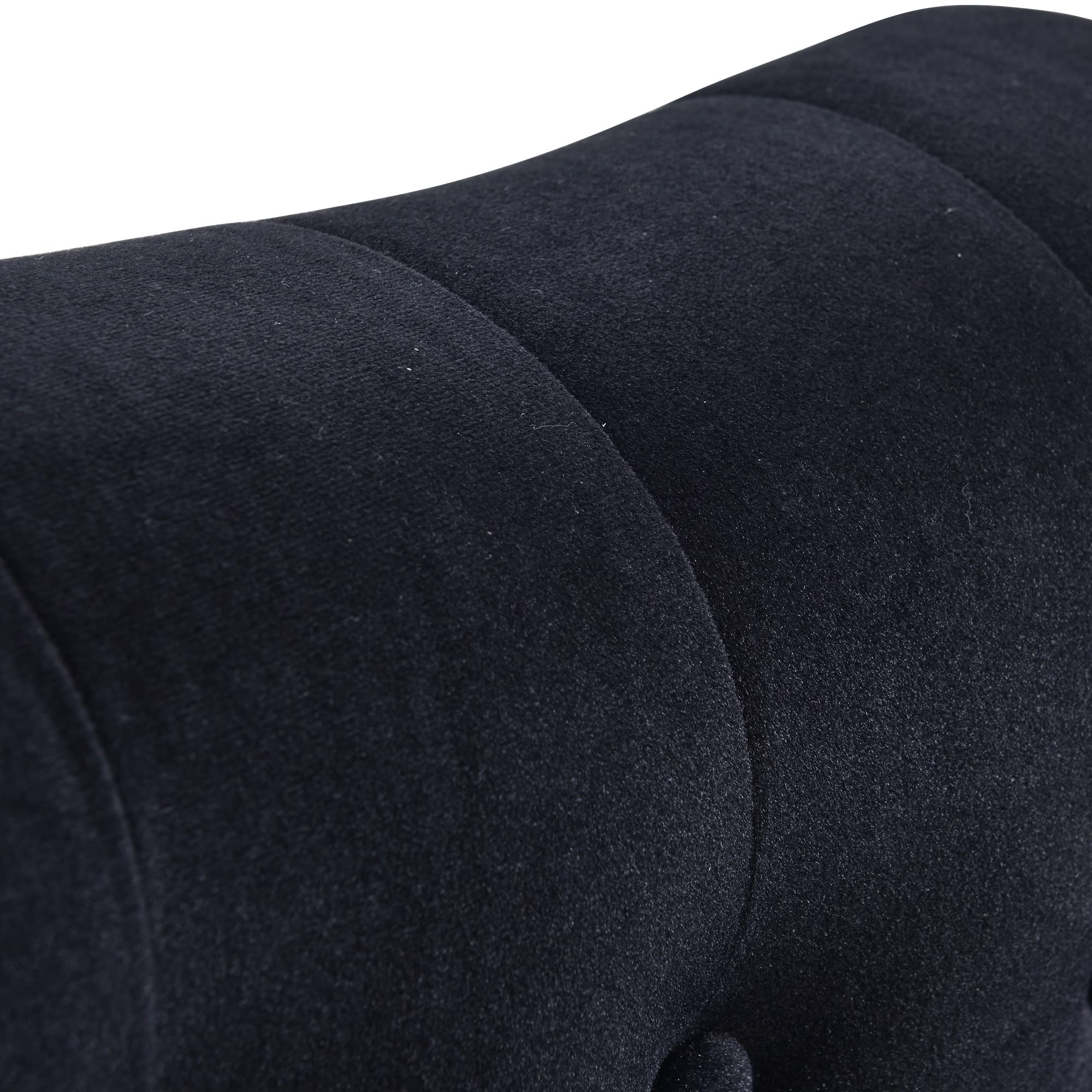 Modern Fabric Chaise Lounge Chair - Indoor Recliner Sofa for Bedroom, Office, Living Room & Small Apartments (58