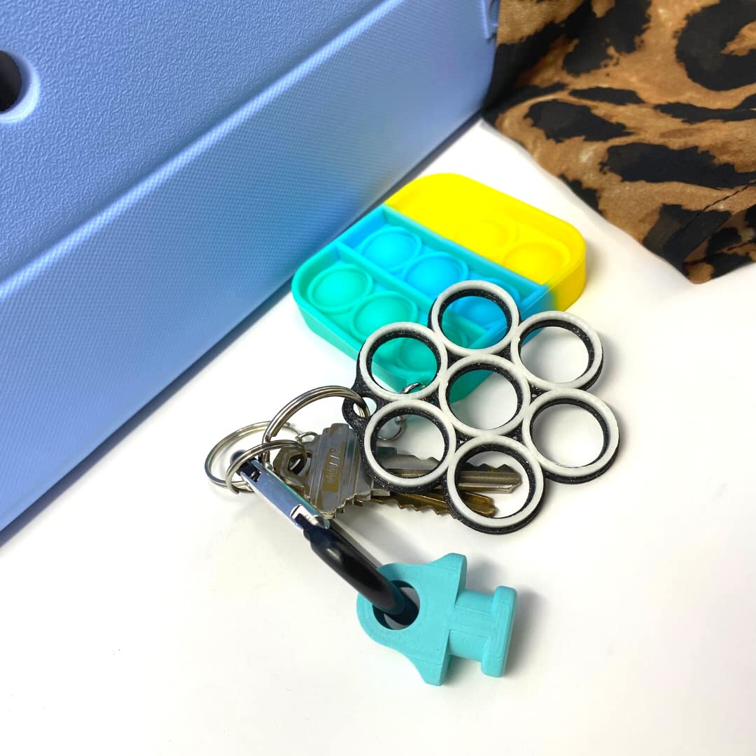 Carabiner Key Holder for Tote Bags - Secure Keys & Valuables - USA Made - Perfect for Travel & Daily Use