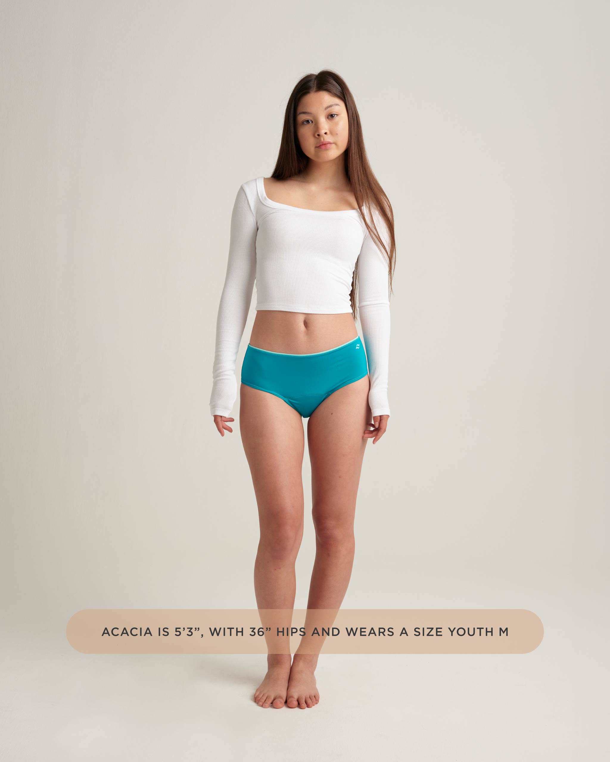 Saalt Wear Leakproof Teen Briefs - Period Underwear for Teens | Comfortable & Absorbent | Perfect for School, Sports & Sleep