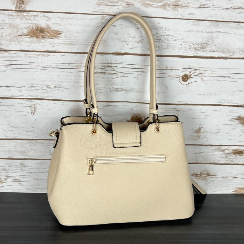 Elegant Italian Two-Handle Bag with Dragonfly & Floral Embroidery - Perfect for Women's Daily Use, Work, and Special Occasions