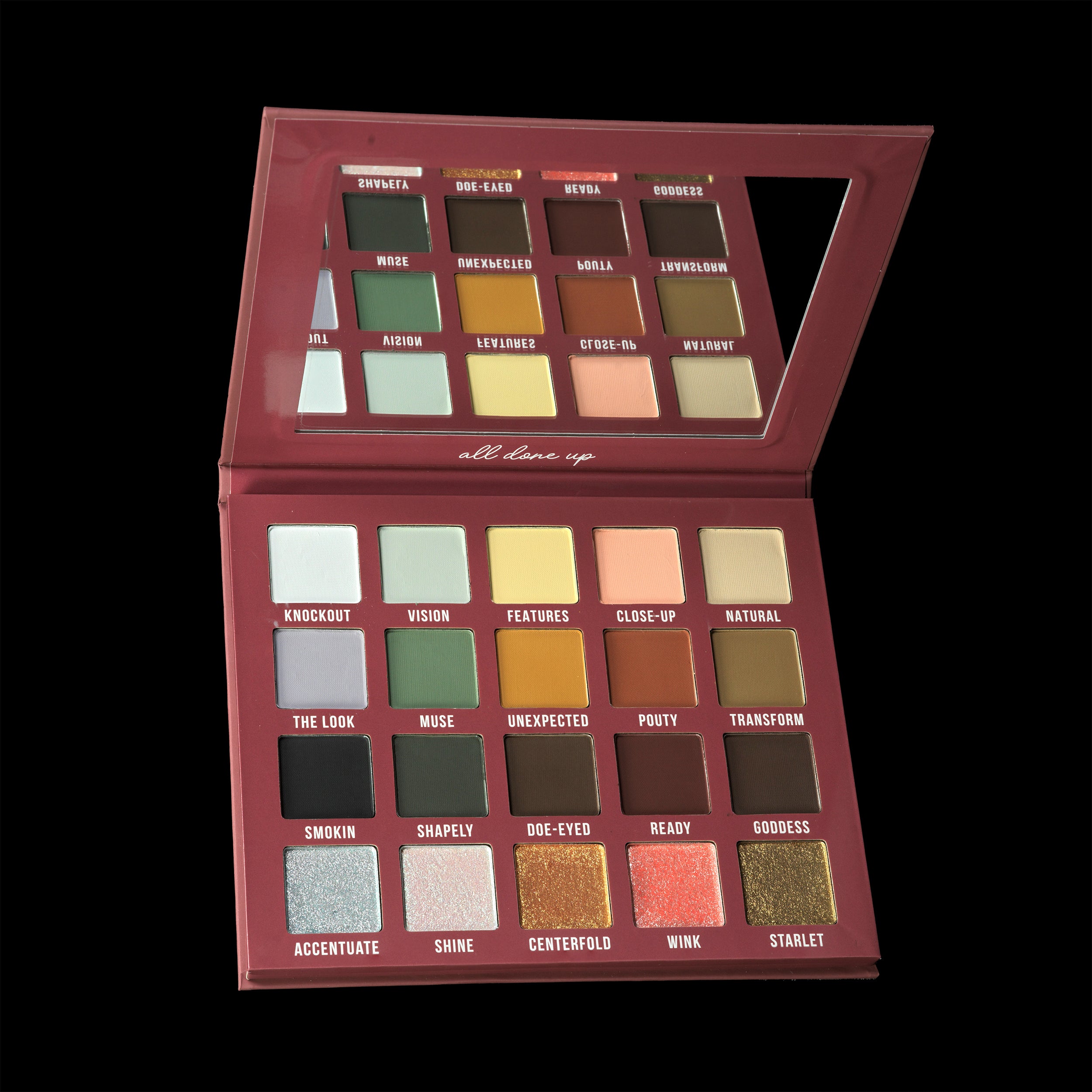 All Done Up Eyeshadow Palette - 12 Highly Pigmented Matte & Shimmer Shades for Day & Night Makeup Looks | Perfect for Parties, Weddings & Everyday Wear